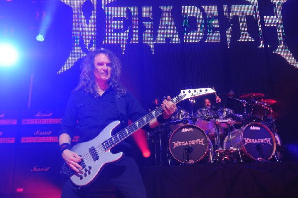 Megadeth at ACL Live at the Moody Theater, Austin, Texas 03/03/2012