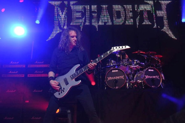 Megadeth at ACL Live at the Moody Theater, Austin, Texas 03/03/2012