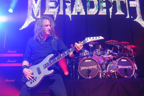 Megadeth at ACL Live at the Moody Theater, Austin, Texas 03/03/2012