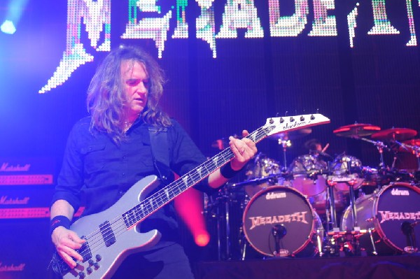 Megadeth at ACL Live at the Moody Theater, Austin, Texas 03/03/2012