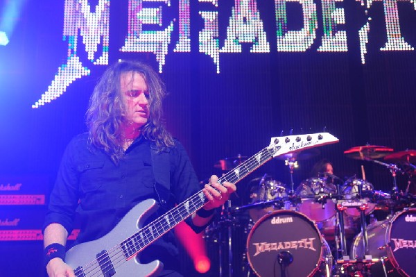 Megadeth at ACL Live at the Moody Theater, Austin, Texas 03/03/2012