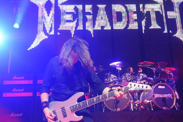 Megadeth at ACL Live at the Moody Theater, Austin, Texas 03/03/2012