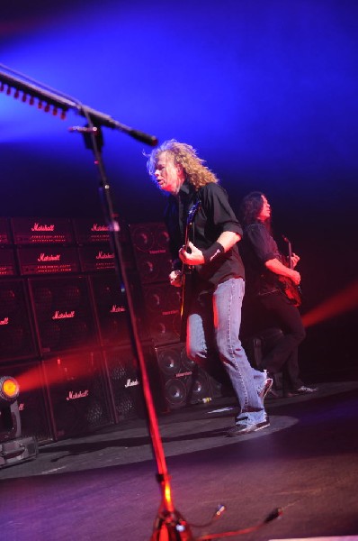 Megadeth at ACL Live at the Moody Theater, Austin, Texas 03/03/2012