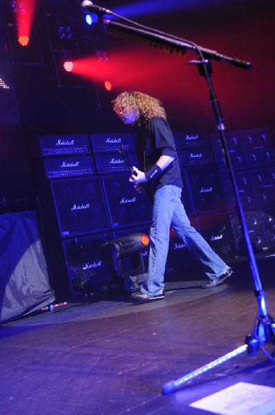 Megadeth at ACL Live at the Moody Theater, Austin, Texas 03/03/2012