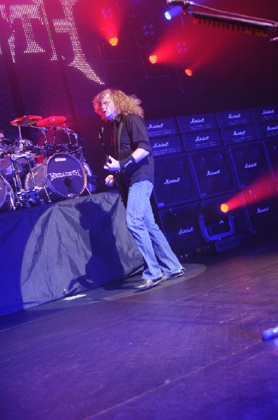 Megadeth at ACL Live at the Moody Theater, Austin, Texas 03/03/2012