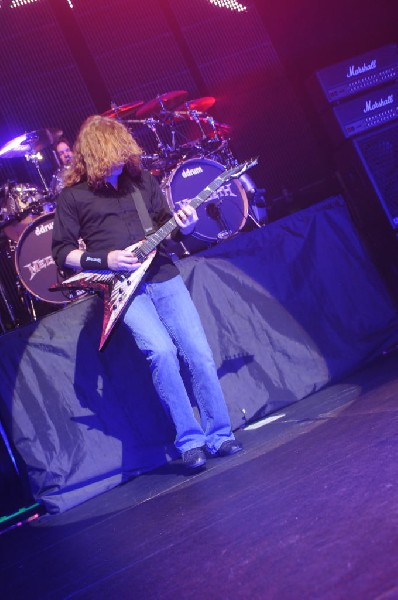 Megadeth at ACL Live at the Moody Theater, Austin, Texas 03/03/2012