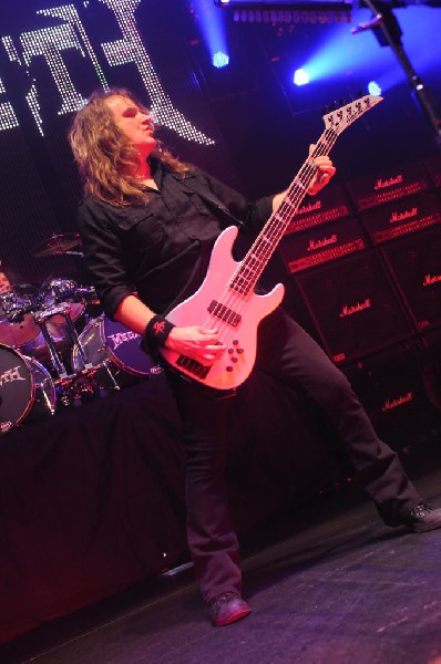 Megadeth at ACL Live at the Moody Theater, Austin, Texas 03/03/2012