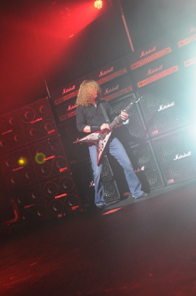 Megadeth at ACL Live at the Moody Theater, Austin, Texas 03/03/2012