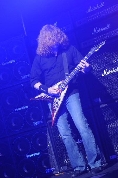 Megadeth at ACL Live at the Moody Theater, Austin, Texas 03/03/2012