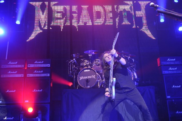 Megadeth at ACL Live at the Moody Theater, Austin, Texas 03/03/2012