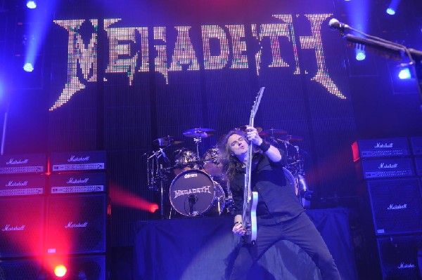 Megadeth at ACL Live at the Moody Theater, Austin, Texas 03/03/2012