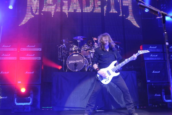 Megadeth at ACL Live at the Moody Theater, Austin, Texas 03/03/2012