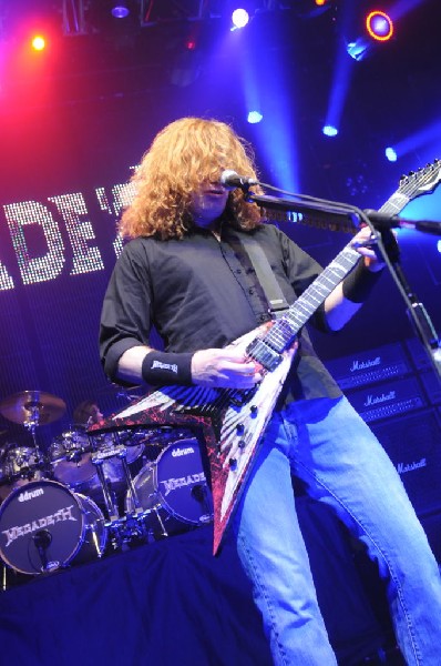 Megadeth at ACL Live at the Moody Theater, Austin, Texas 03/03/2012