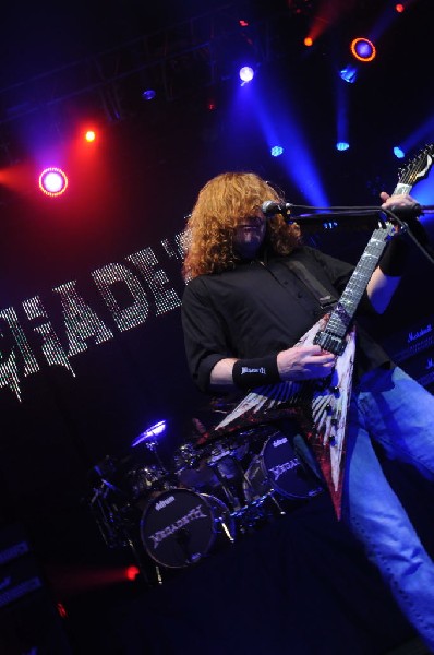 Megadeth at ACL Live at the Moody Theater, Austin, Texas 03/03/2012