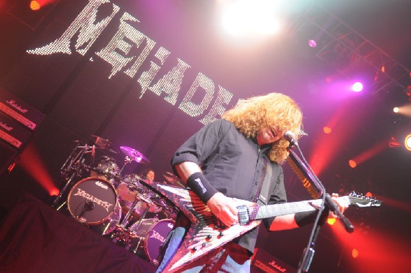 Megadeth at ACL Live at the Moody Theater, Austin, Texas 03/03/2012