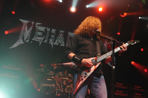 Megadeth at ACL Live at the Moody Theater, Austin, Texas 03/03/2012