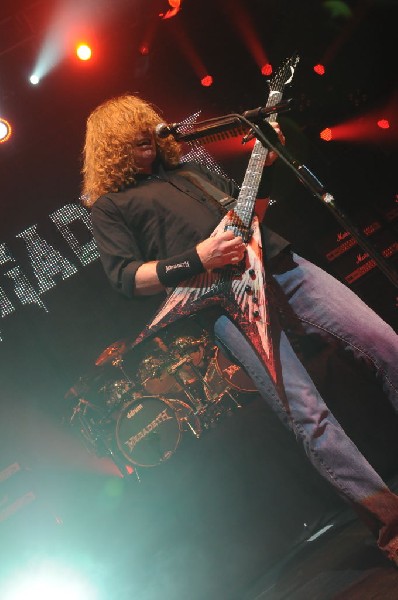 Megadeth at ACL Live at the Moody Theater, Austin, Texas 03/03/2012