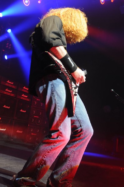 Megadeth at ACL Live at the Moody Theater, Austin, Texas 03/03/2012