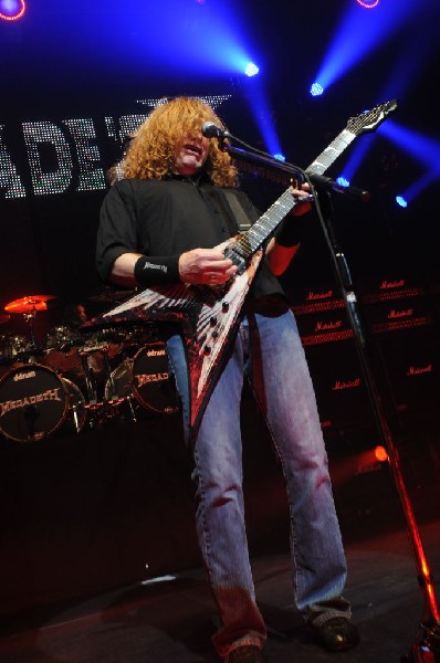 Megadeth at ACL Live at the Moody Theater, Austin, Texas 03/03/2012