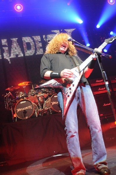 Megadeth at ACL Live at the Moody Theater, Austin, Texas 03/03/2012