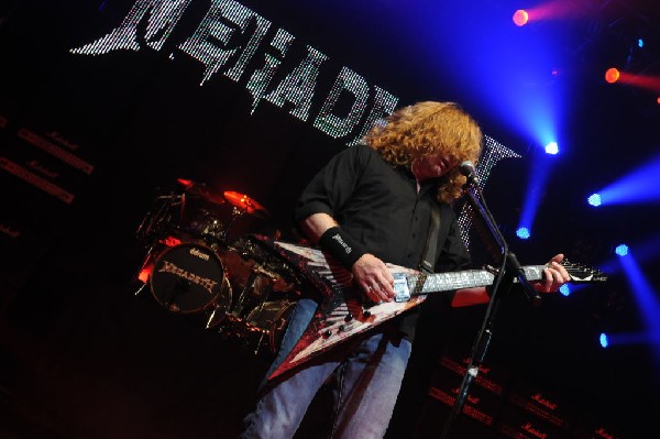 Megadeth at ACL Live at the Moody Theater, Austin, Texas 03/03/2012