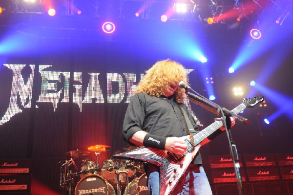 Megadeth at ACL Live at the Moody Theater, Austin, Texas 03/03/2012