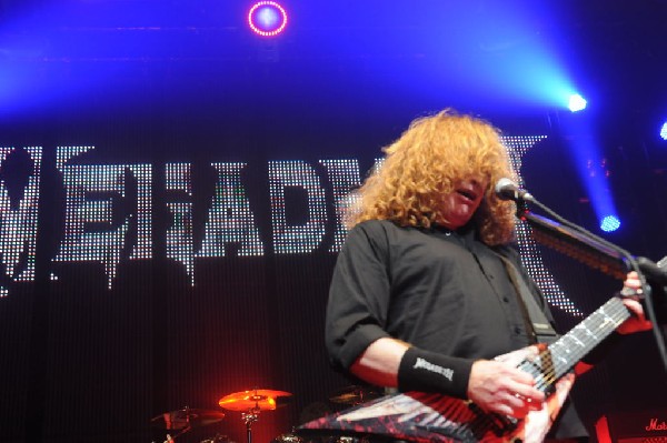 Megadeth at ACL Live at the Moody Theater, Austin, Texas 03/03/2012