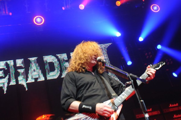 Megadeth at ACL Live at the Moody Theater, Austin, Texas 03/03/2012