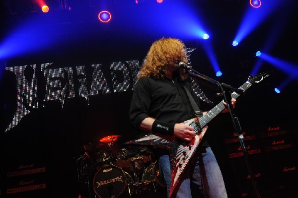 Megadeth at ACL Live at the Moody Theater, Austin, Texas 03/03/2012