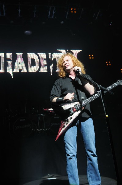 Megadeth at ACL Live at the Moody Theater, Austin, Texas 03/03/2012