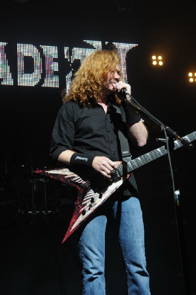 Megadeth at ACL Live at the Moody Theater, Austin, Texas 03/03/2012