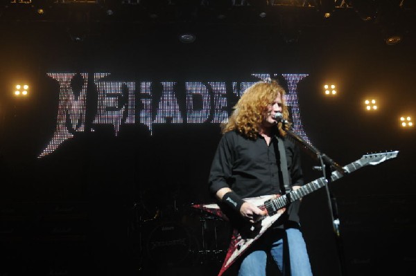 Megadeth at ACL Live at the Moody Theater, Austin, Texas 03/03/2012