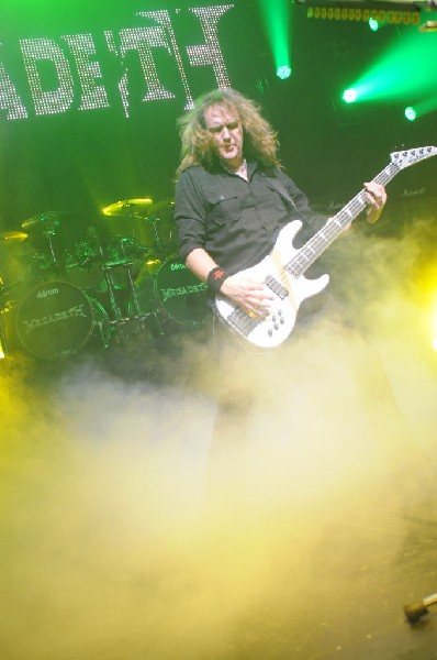 Megadeth at ACL Live at the Moody Theater, Austin, Texas 03/03/2012