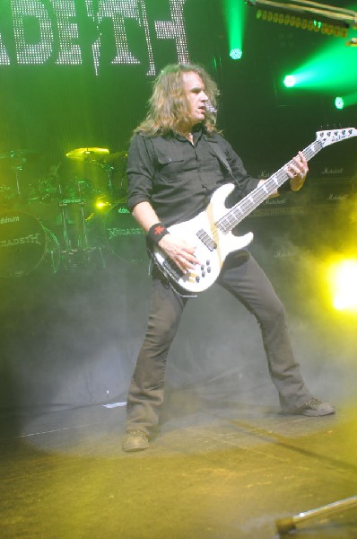 Megadeth at ACL Live at the Moody Theater, Austin, Texas 03/03/2012