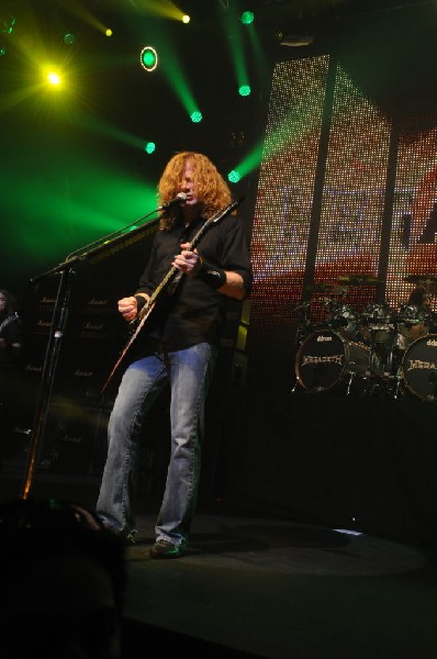 Megadeth at ACL Live at the Moody Theater, Austin, Texas 03/03/2012