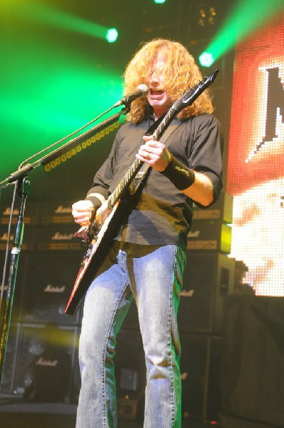 Megadeth at ACL Live at the Moody Theater, Austin, Texas 03/03/2012