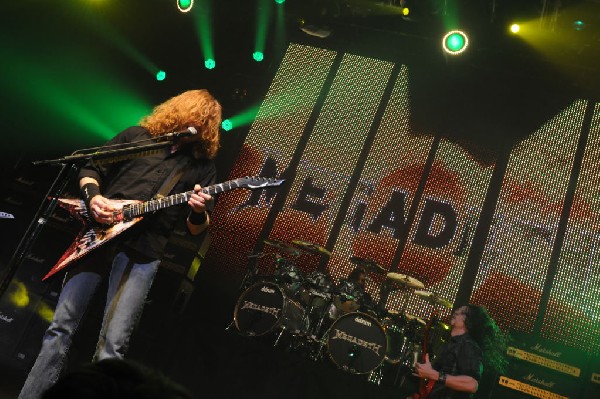 Megadeth at ACL Live at the Moody Theater, Austin, Texas 03/03/2012