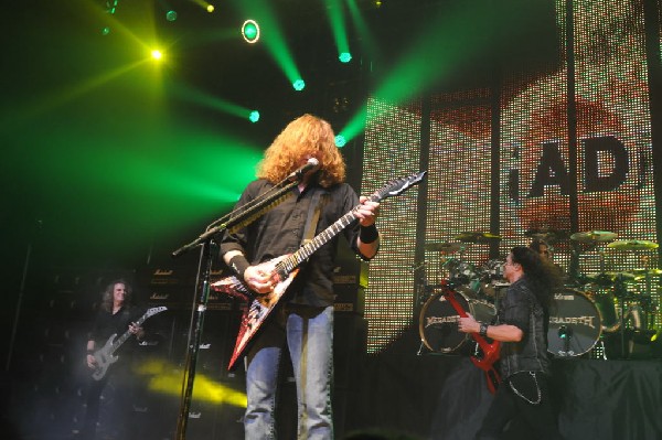 Megadeth at ACL Live at the Moody Theater, Austin, Texas 03/03/2012