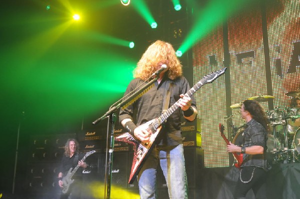 Megadeth at ACL Live at the Moody Theater, Austin, Texas 03/03/2012