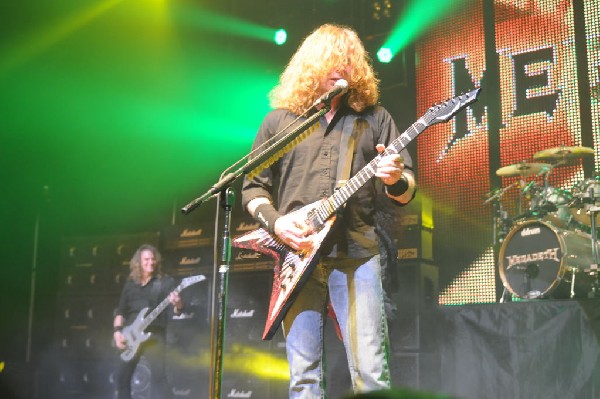 Megadeth at ACL Live at the Moody Theater, Austin, Texas 03/03/2012