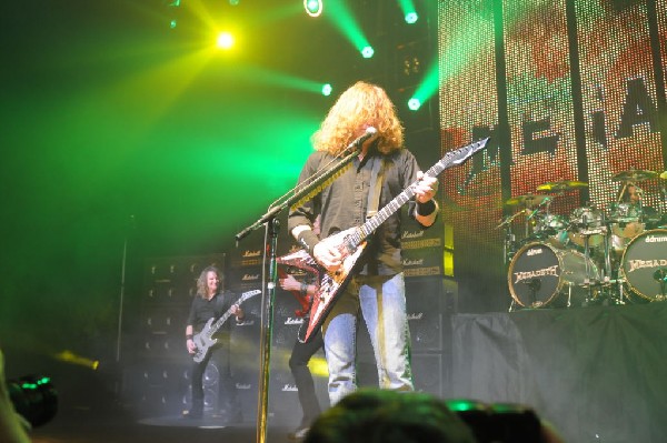 Megadeth at ACL Live at the Moody Theater, Austin, Texas 03/03/2012