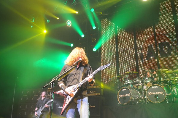 Megadeth at ACL Live at the Moody Theater, Austin, Texas 03/03/2012