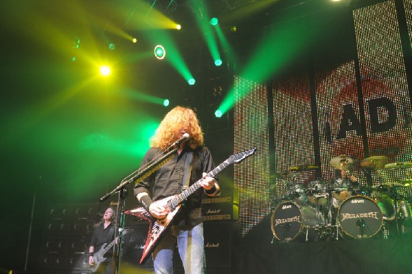 Megadeth at ACL Live at the Moody Theater, Austin, Texas 03/03/2012