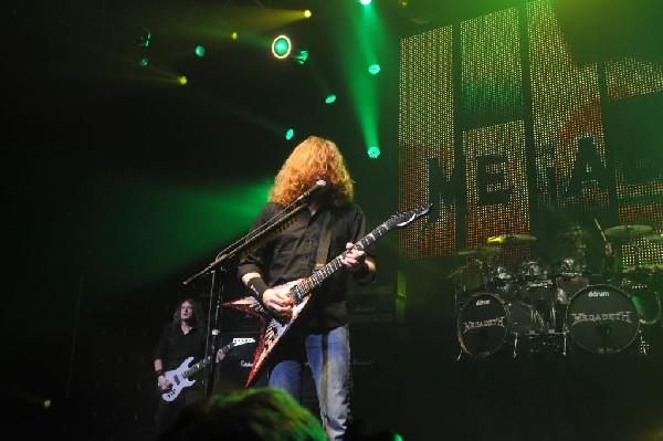 Megadeth at ACL Live at the Moody Theater, Austin, Texas 03/03/2012