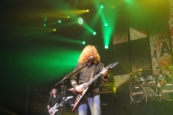 Megadeth at ACL Live at the Moody Theater, Austin, Texas 03/03/2012