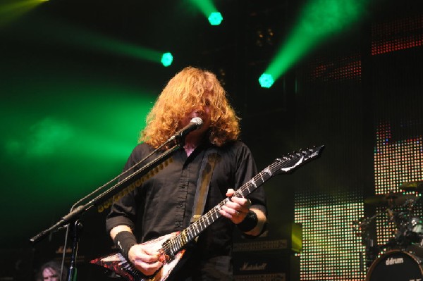 Megadeth at ACL Live at the Moody Theater, Austin, Texas 03/03/2012