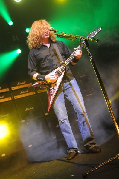 Megadeth at ACL Live at the Moody Theater, Austin, Texas 03/03/2012