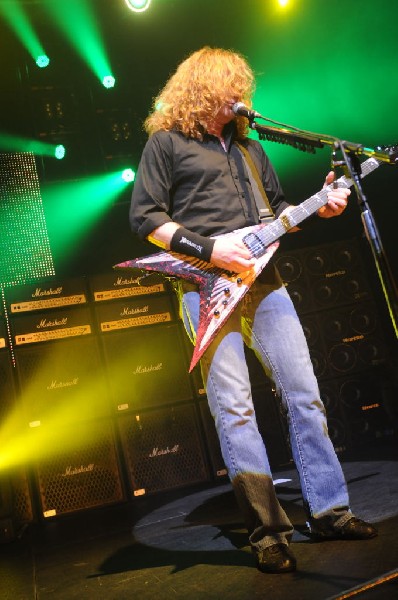 Megadeth at ACL Live at the Moody Theater, Austin, Texas 03/03/2012