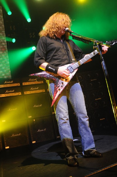 Megadeth at ACL Live at the Moody Theater, Austin, Texas 03/03/2012