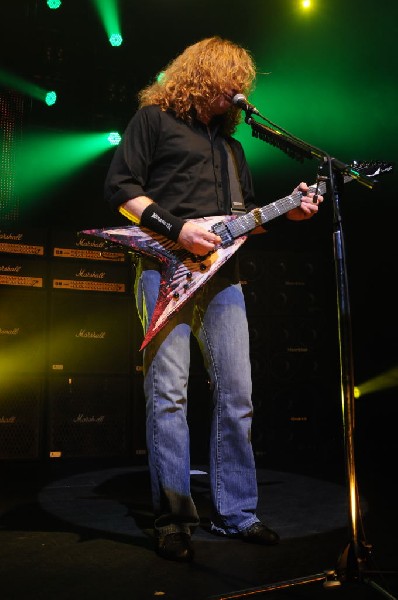 Megadeth at ACL Live at the Moody Theater, Austin, Texas 03/03/2012